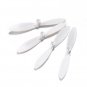 4PCS Extra Spare Propeller Prop CW + CCW for JJRC H8 Mini RC Quadcopter White 66