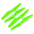 4PCS Fluorescent Green Propellers Blades Replacement Part for Syma X5C X5SC X5SW 66