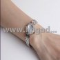 Gold-plated Stainless Steel RC Jewelry Watch w/ Cubic Zirconia (Model-3602)