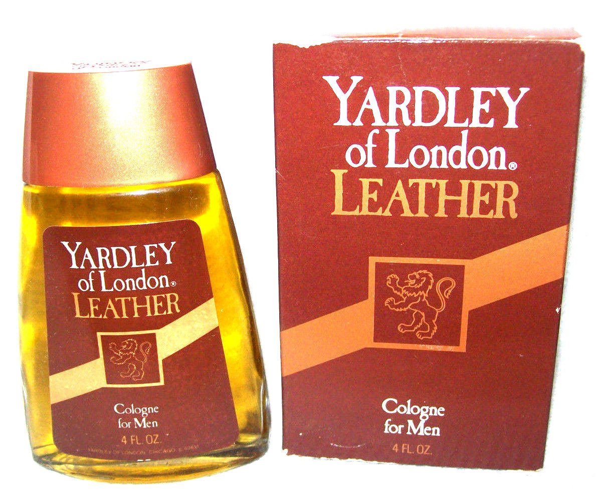 Yardley Of London Leather Cologne For Men 4.0 Oz. Vintage Fragrance NIB
