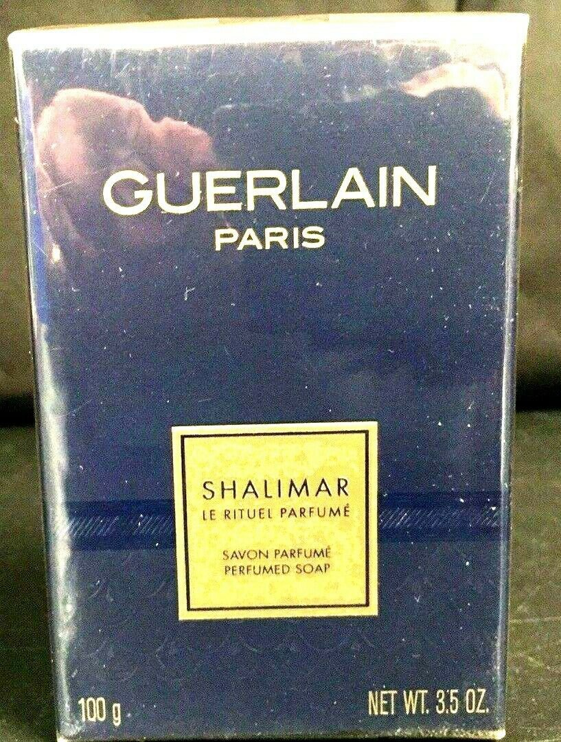 Shalimar by Guerlain Perfumed Soap for Women, 3.5 oz NIB Bath Body ...