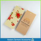 hangtag for garment