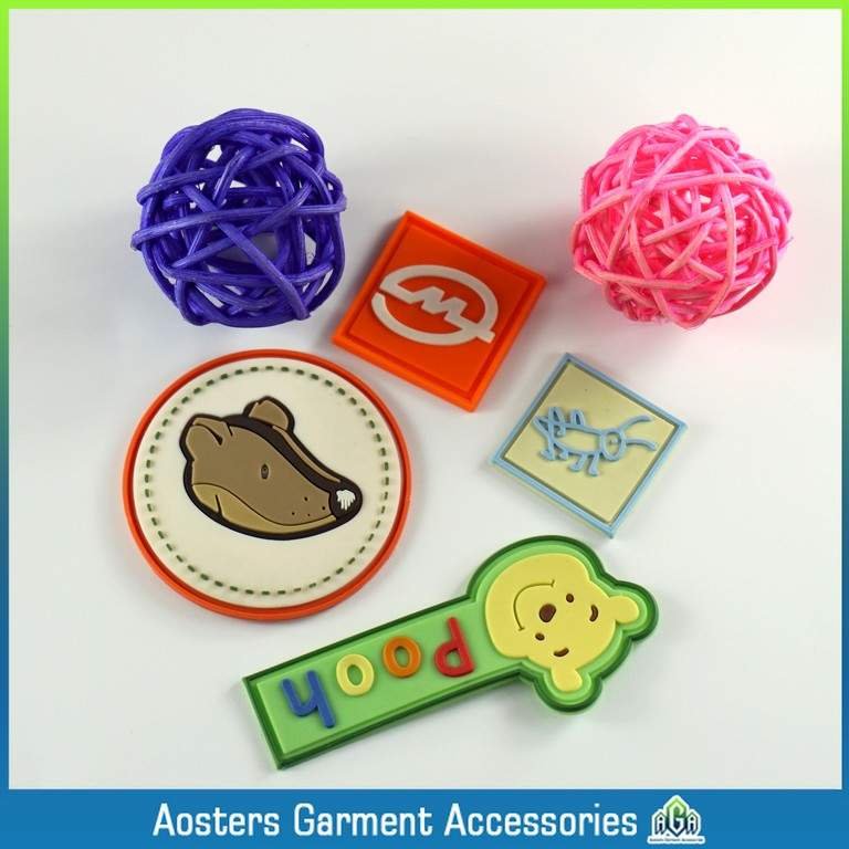 soft pvc rubber label