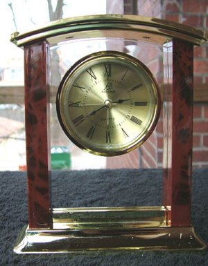 NEW Quartz Table Top Clock, Beautiful Office Looking just $7.99