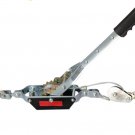 Winch 1T 2T 4T Manual Steel Hand Winch Puller 2 Hooks Tool Hoist Car Trailer