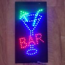 Bar Pub Sign Neon Lights LED Animated Customers Attractive Sign with Hang Chain
