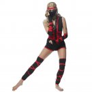 Halloween Costume Black Cosplay DS Bar Ninja