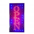 Neon Lights LED Animated Open Customers Attractive Sign Store Shop Sign 110V