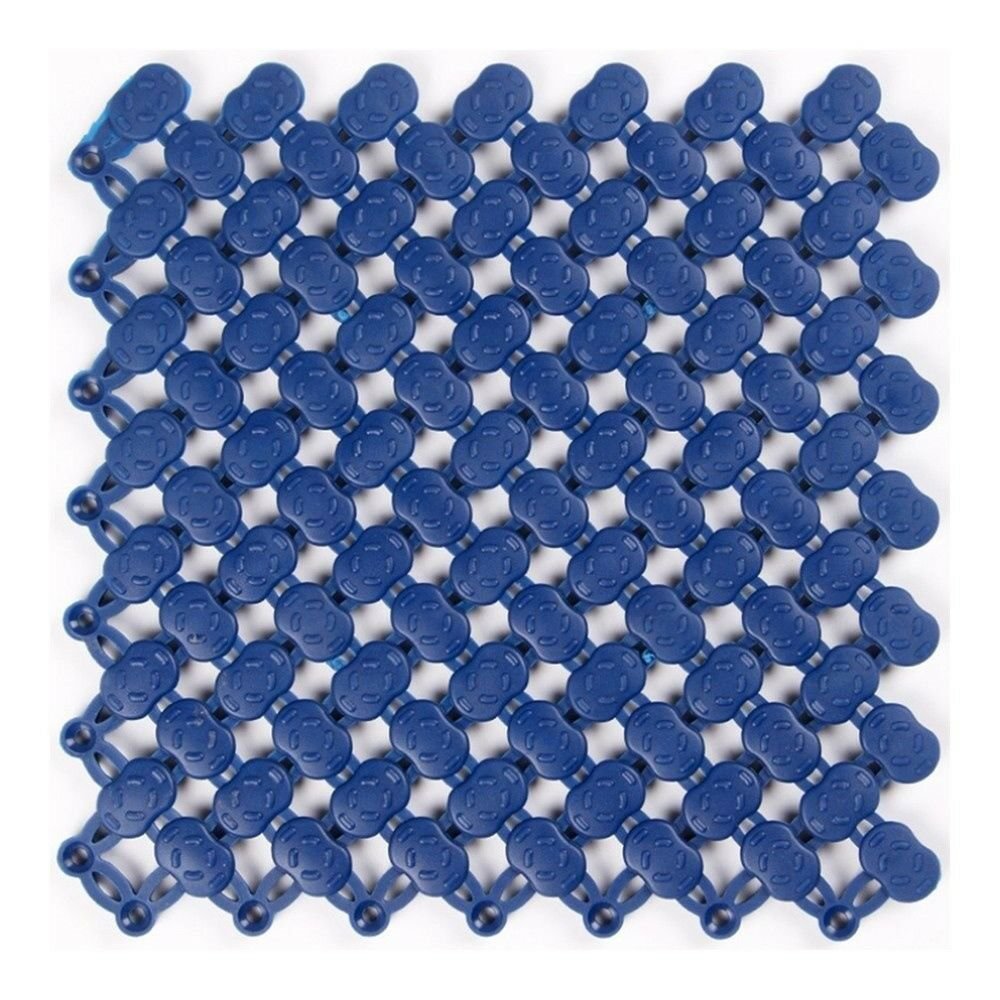 Cuttable Non-slip Foot Ground Mat blue