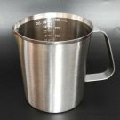 Thickening 304 stainless steel measuring cups 2000ml milk tea coffee cups
