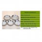 Stainless steel disc tray dumplings dumplings dish dish vegetable dish steamed