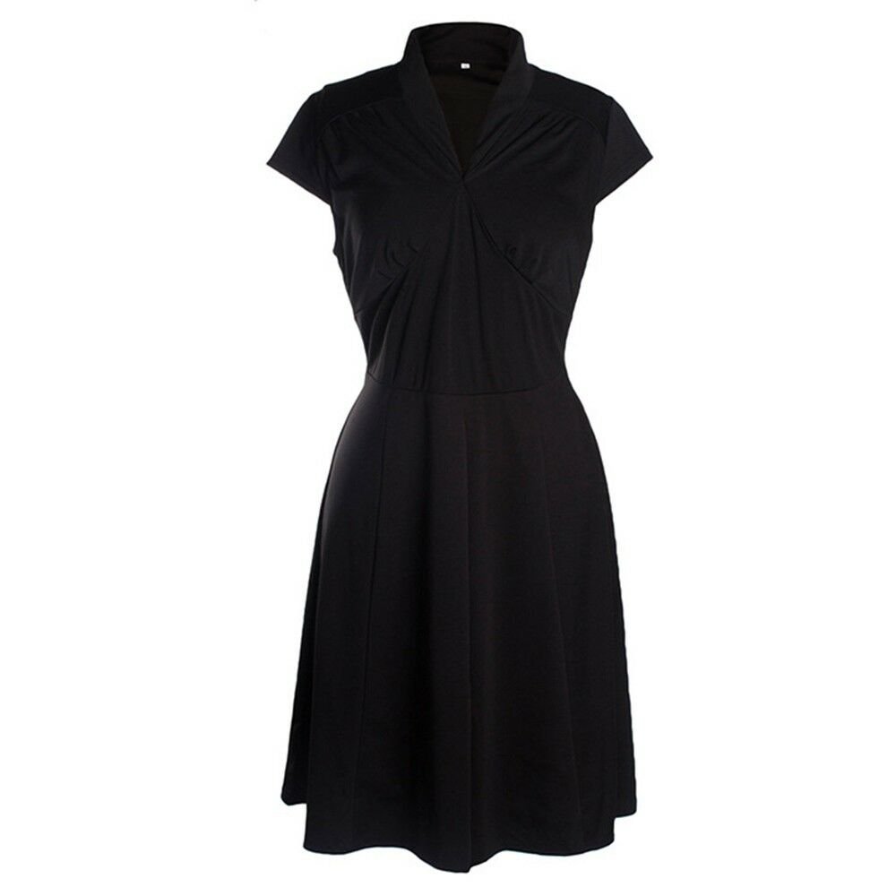 Sleeveless Sexy Skinny Short Skirt Dress black