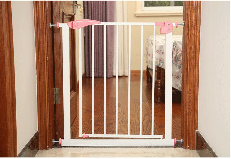 New Model Swing Closed Security out/in door Gate for Infant kid toddler+20cm