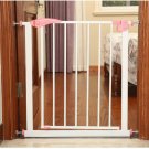 New Model Swing Closed Security out/in door Gate for Infant kid toddler+56cm