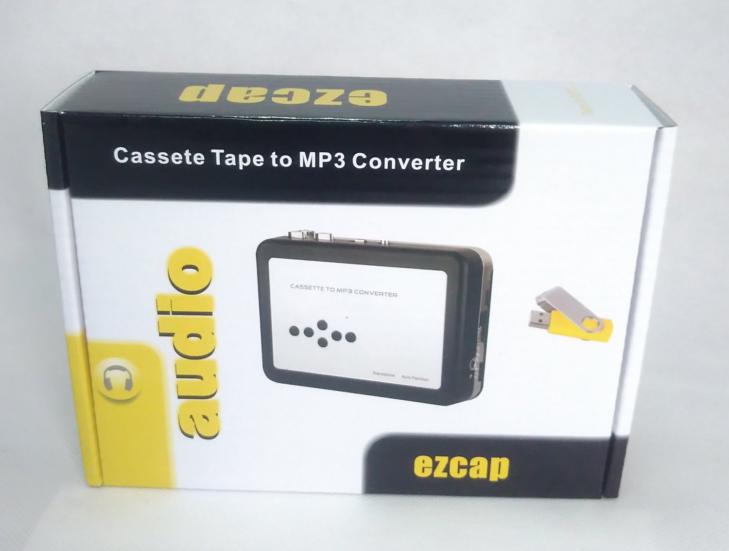 Ezcap231 USB Cassette Tape to MP3 Converter Recording Save to USB Flash