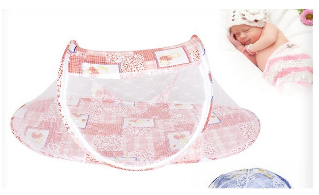 Foldable Baby Bed Mosquito Net Instant Travel Tent Crib Multi-Function Playpen Pop up