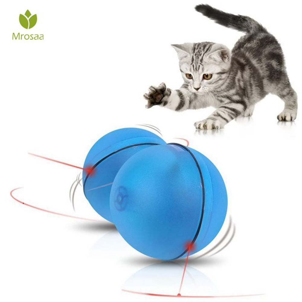 automatic rolling ball cat