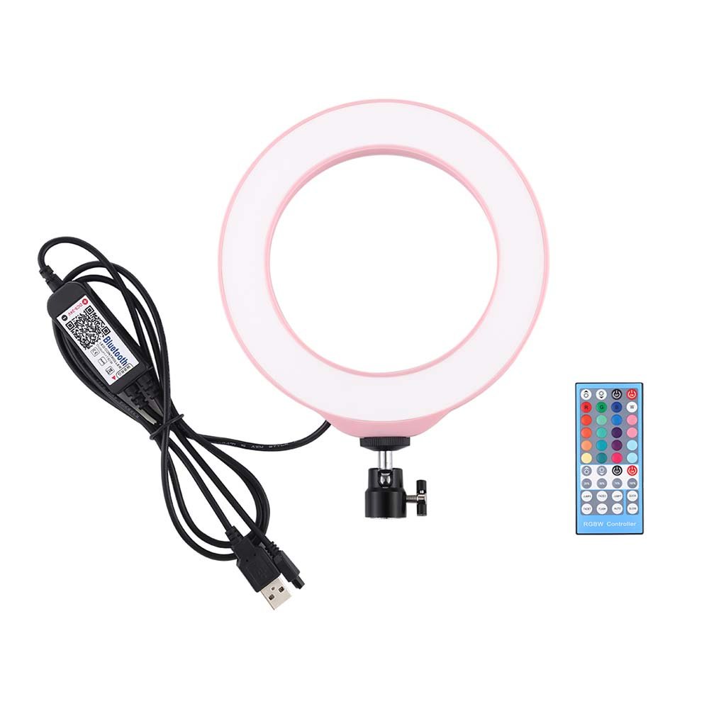 6.2 inch 16 cm USB RGB dimmable ring light for live broadcast