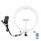 12-inch dimmable RGB ring light with remote control function for live selfies