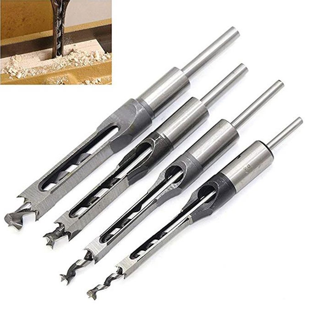 Woodworker Square Hole Drill Bits Wood Drill Bit Mortise Chisel Bit