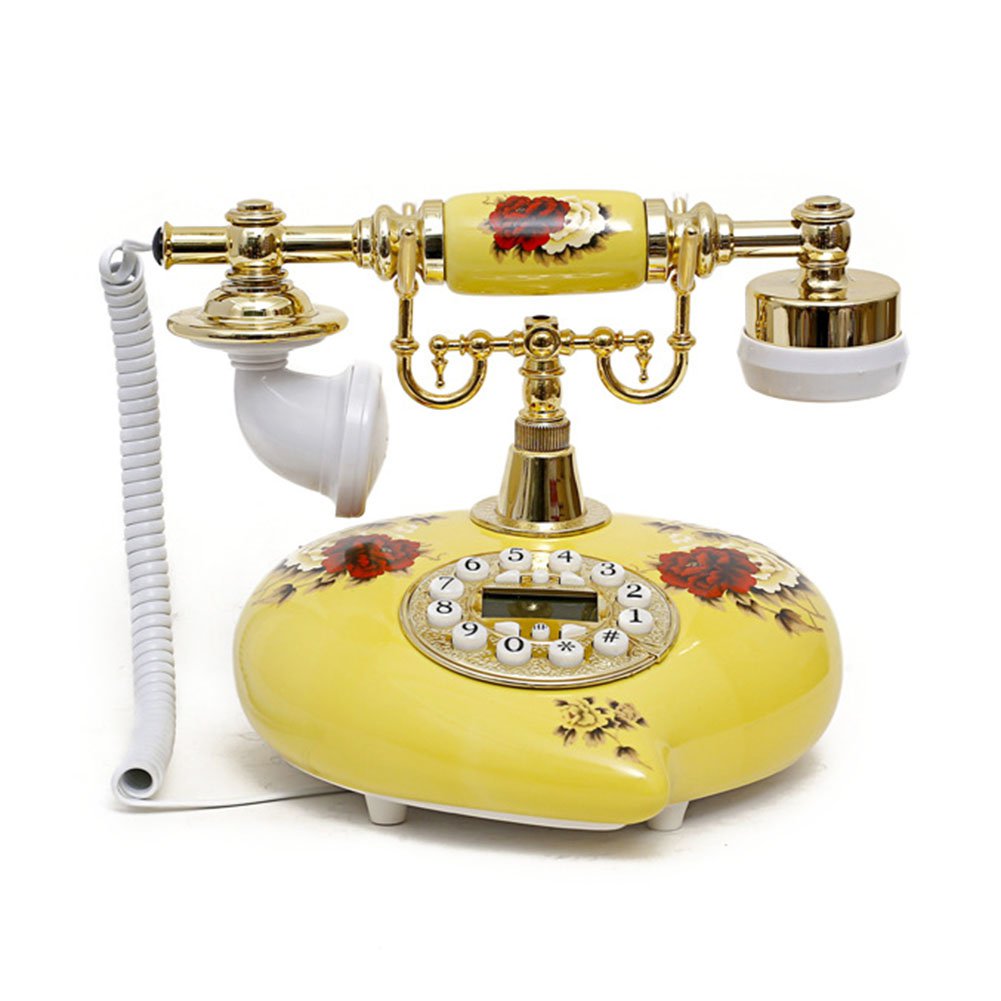 Antique Style Rotary Phone Princess French Style Old Fashioned Handset Telephone TC-508