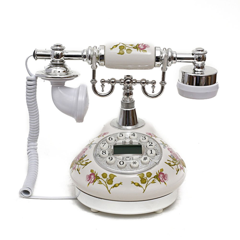 Antique Style Rotary Phone Princess French Style Old Fashioned Handset ...