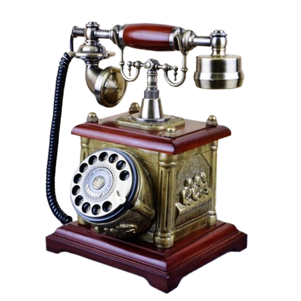 Antique Style Rotary Phone Princess French Style Old Fashioned Handset Telephone SM-001AS/SM-001BS