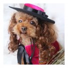 Pet Dog Clothes Cloak Wig Hat Suit