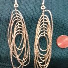 000 Earrings Gold tone Loops