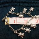 059 Unique Silver Turtle Jewelry Set
