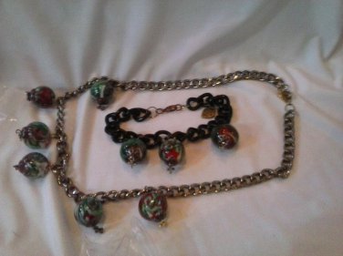 044 Unique Three Piece Jewelry set