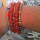 Orange South American Topaz bracelet