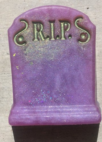 Headstone handmade soap