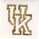 University of Kentucky UK Wildcats gold leaf fire helmet decal sticker yeti