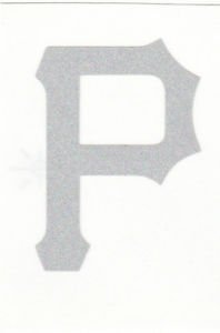 Pittsburgh Pirates 2 inch reflective fire helmet decal sticker yeti window