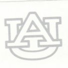 Auburn University Tiger 2 inch Reflective helmet decal sticker War Eagle