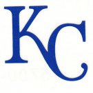 REFLECTIVE Kansas City Royals KC 2 inch fire helmet decal sticker yeti window