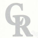 Colorado Rockies 2 inch reflective fire helmet decal sticker yeti window