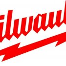 REFLECTIVE Milwaukee fire helmet decal sticker up to 12 inches