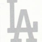 REFLECTIVE Los Angeles Dodgers LA 2 inch fire helmet decal sticker RTIC window