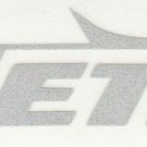 REFLECTIVE New York Jets 2.5 inch fire helmet hard hat decal sticker RTIC