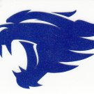 REFLECTIVE Kentucky Wildcats fire helmet decal sticker up to 12 inches