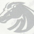 REFLECTIVE Boise State Broncos  2 inch fire helmet hard hat decal sticker RTIC