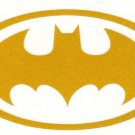REFLECTIVE Batman highly yellow fire helmet die cut decal RTIC window sticker