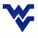 REFLECTIVE West Virginia Mountaineers fire helmet decal sticker RTIC WV hardhat