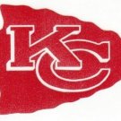 REFLECTIVE Kansas City Chiefs fire helmet decal sticker up to 12 inches