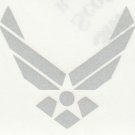 REFLECTIVE Air Force Decal Sticker fire helmet window RTIC