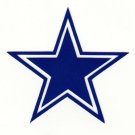 REFLECTIVE Dallas Cowboys fire helmet motorcycle hard hat decal sticker RTIC