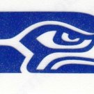 REFLECTIVE Seattle Seahawks fire helmet motorcycle hard hat decal sticker RTIC