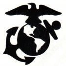 REFLECTIVE USMC Marine Corps Eagle Globe Anchor Decal Sticker fire helmet